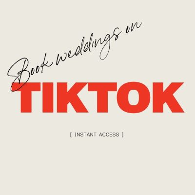 How to Book More Weddings on Tiktok