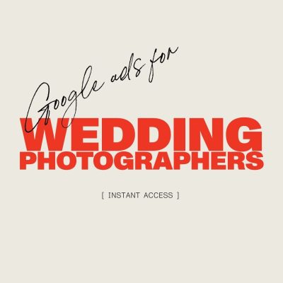 Google Ads For Wedding Photographers