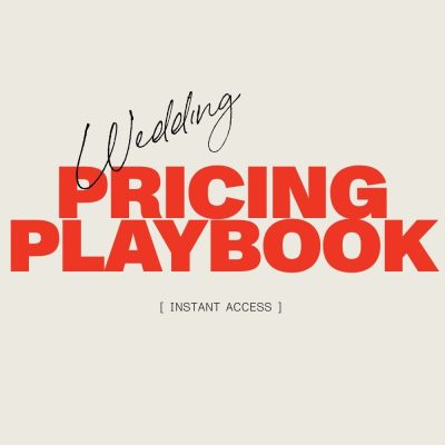 Wedding Pricing Playbook