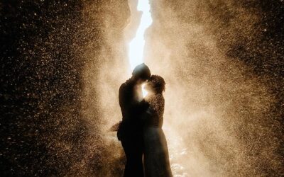 Photographing A Wedding Couple Inside an Icelandic Waterfall – Image of the Week #454