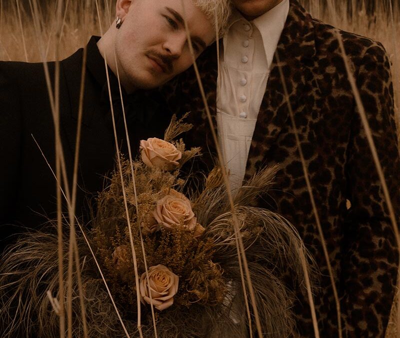 Fine Art References In Queer Wedding Photography
