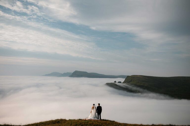 Farmers Image of the Week: Elopement Image In A Cloud Inversion