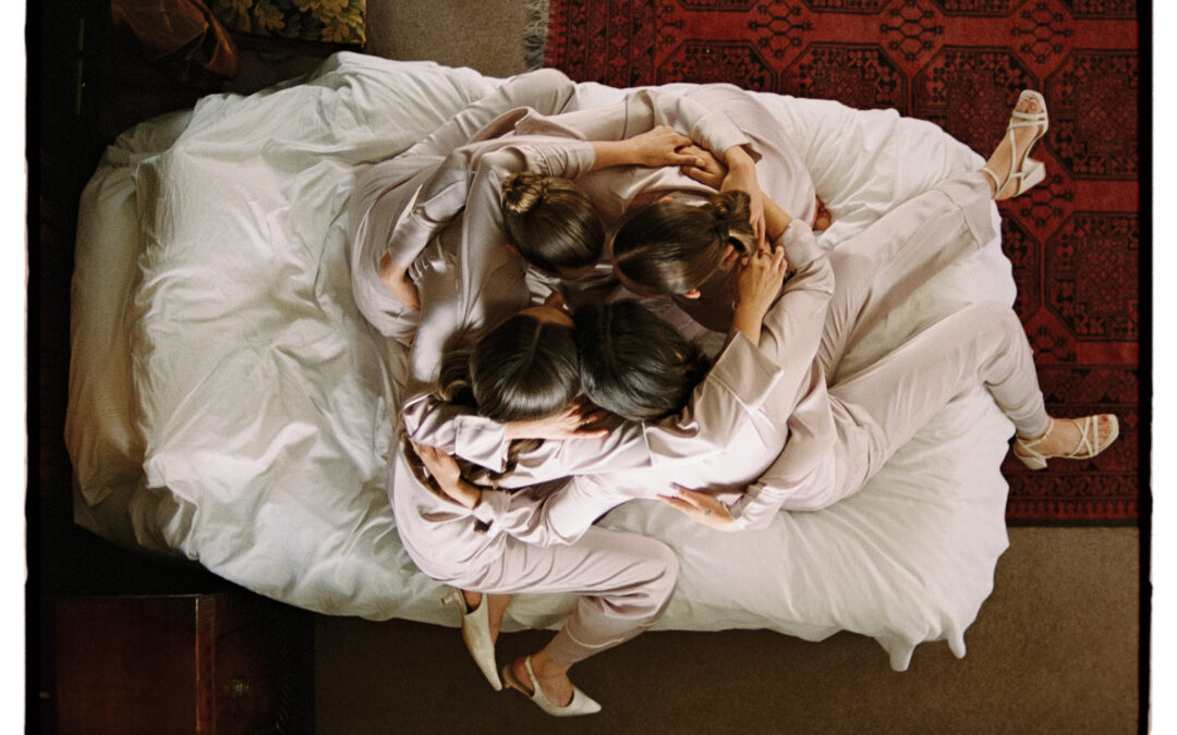 Bridal Party Hug – Farmers Image of the Week